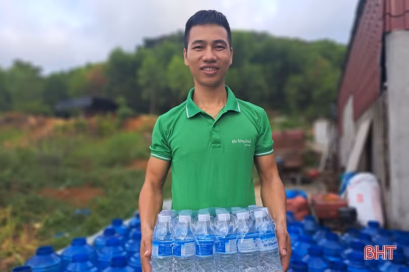 9X khởi nghiệp từ nguồn nước khe suối quê hương