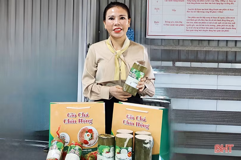 Vé “thông hành” cho sản phẩm giò chả truyền thống thị xã Kỳ Anh