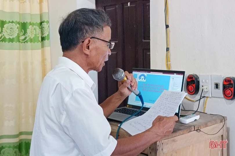 Cán bộ thôn, xã ở Hà Tĩnh cùng vào cuộc giảm sinh