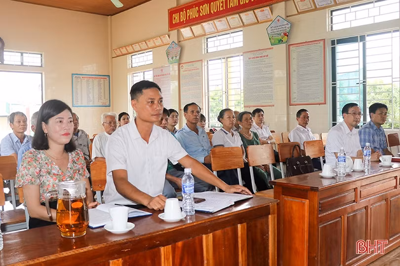 Thi đua xây dựng “Chi bộ 4 tốt” ở Can Lộc