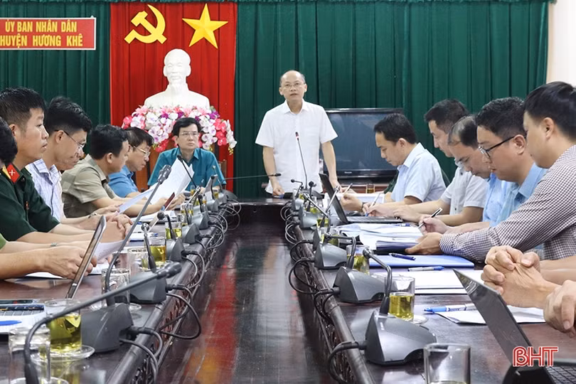 Hương Khê cần tập trung hơn nữa trong công tác phòng, chống thiên tai