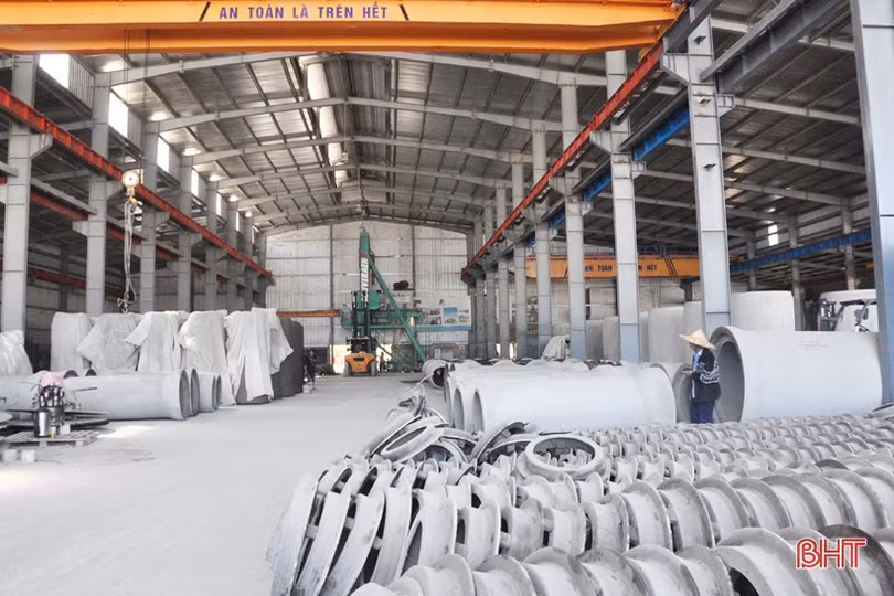 Dư nợ lĩnh vực công nghiệp - xây dựng của Hà Tĩnh tăng trưởng mạnh