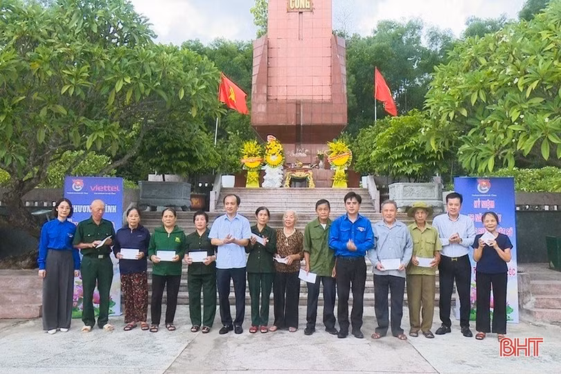 Nhiều hoạt động tri ân ý nghĩa của tuổi trẻ Hà Tĩnh