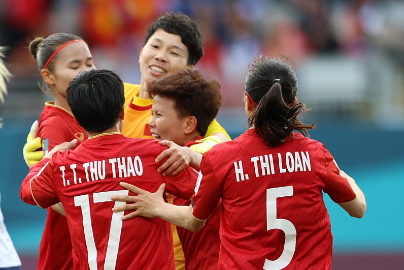 Việt Nam thua Mỹ ở trận ra quân World Cup nữ