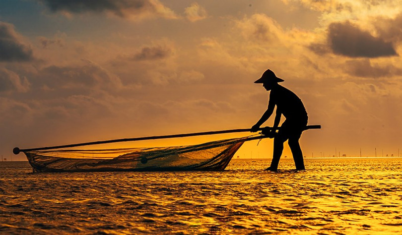 Nét đẹp lao động trên vùng biển “vô cực”