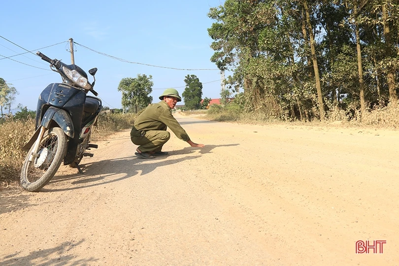 Điểm xuống cấp, “sai khớp” trên tuyến liên huyện Can Lộc - Hương Khê gây nhiều hệ lụy