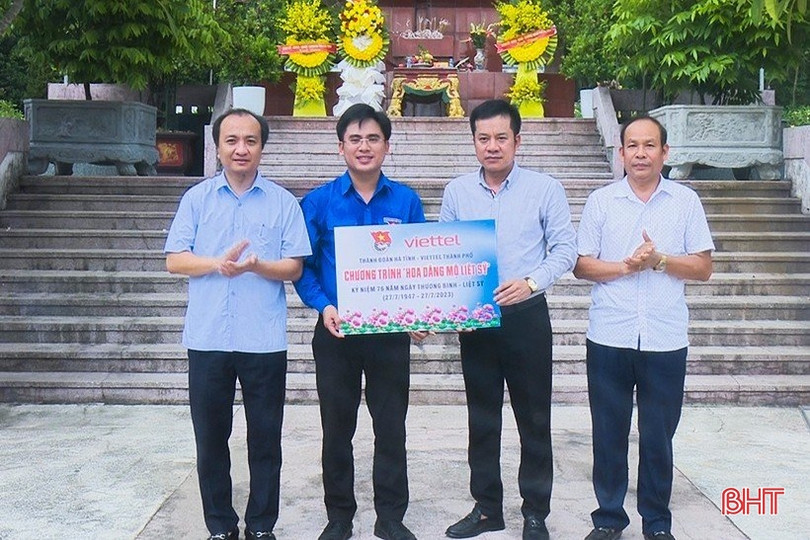 Nhiều hoạt động tri ân ý nghĩa của tuổi trẻ Hà Tĩnh
