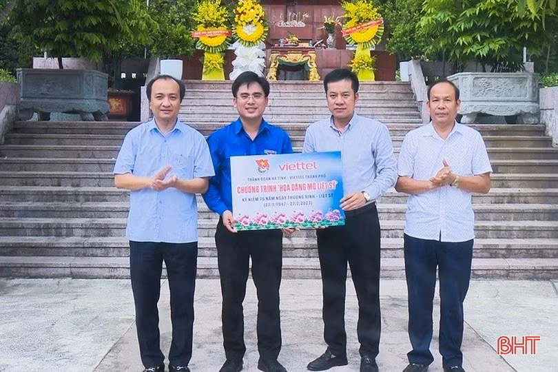 Nhiều hoạt động tri ân ý nghĩa của tuổi trẻ Hà Tĩnh