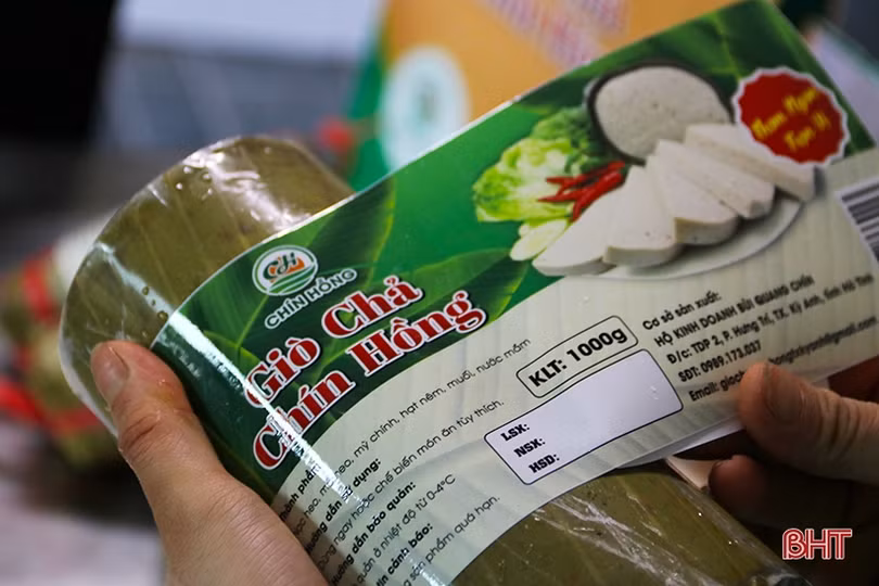 Vé “thông hành” cho sản phẩm giò chả truyền thống thị xã Kỳ Anh