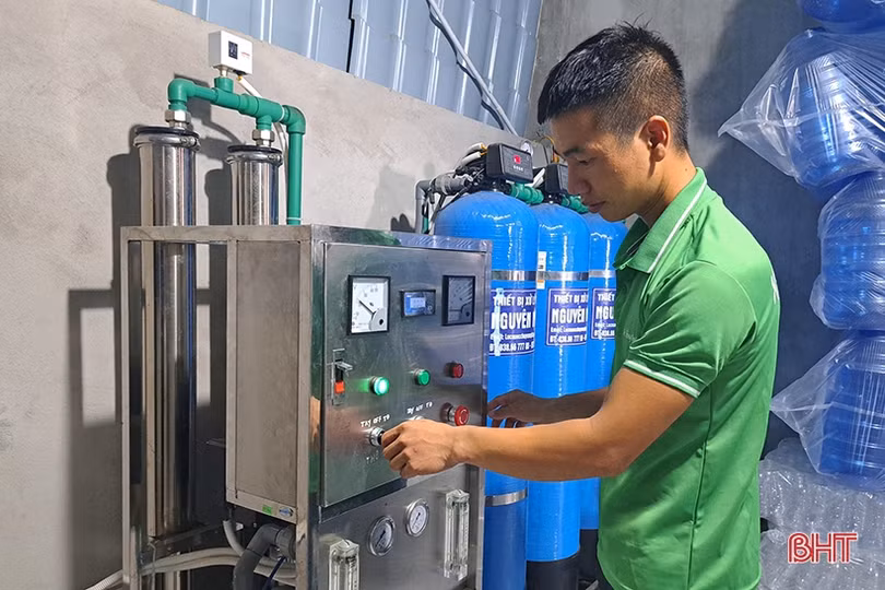 9X khởi nghiệp từ nguồn nước khe suối quê hương