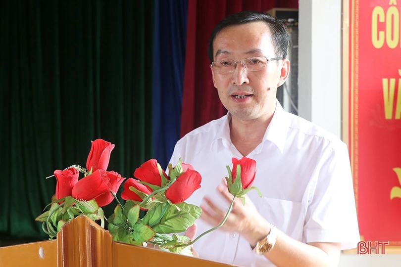 Thi đua xây dựng “Chi bộ 4 tốt” ở Can Lộc