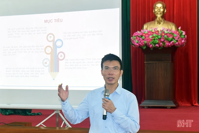 Tìm giải pháp thực hiện hiệu quả cải cách hành chính ở TP Hà Tĩnh