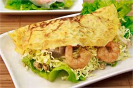 Bánh xèo hay còn được gọi là Pancake của Việt Nam