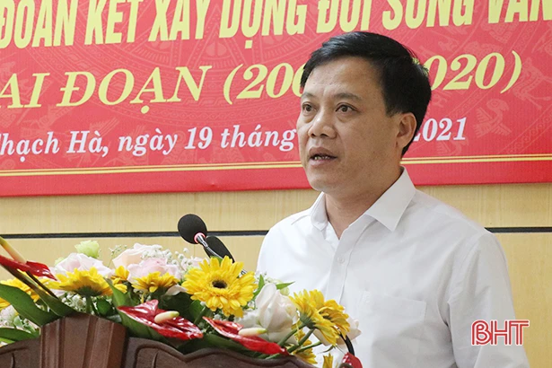 Thạch Hà vinh danh 46 điển hình trong xây dựng đời sống văn hóa