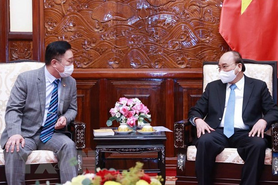 Chủ tịch nước tiếp hậu duệ của Vua Lý Thái Tổ tại Hàn Quốc hình ảnh 1 Chủ tịch nước tiếp hậu duệ của Vua Lý Thái Tổ tại Hàn Quốc
