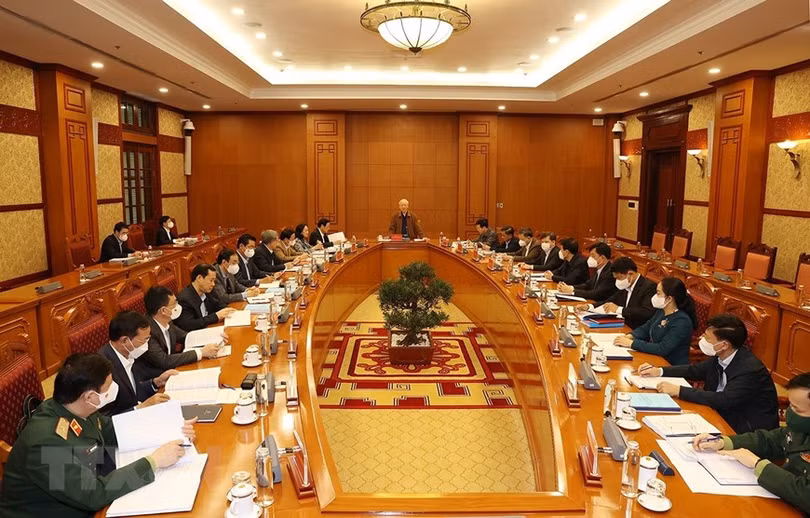 Tổng Bí thư chủ trì họp Thường trực Ban Chỉ đạo TW về chống tham nhũng