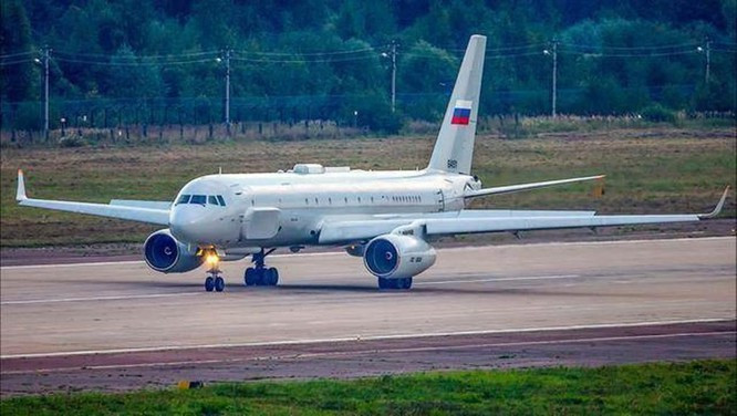 Máy bay trinh sát điện tử Tu-214R (Ảnh Sohu). Mỹ thừa nhận lực lượng tác chiến điện tử Nga quá mạnh