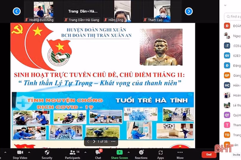 Tinh thần anh Lý Tự Trọng - khát vọng của thanh niên Hà Tĩnh