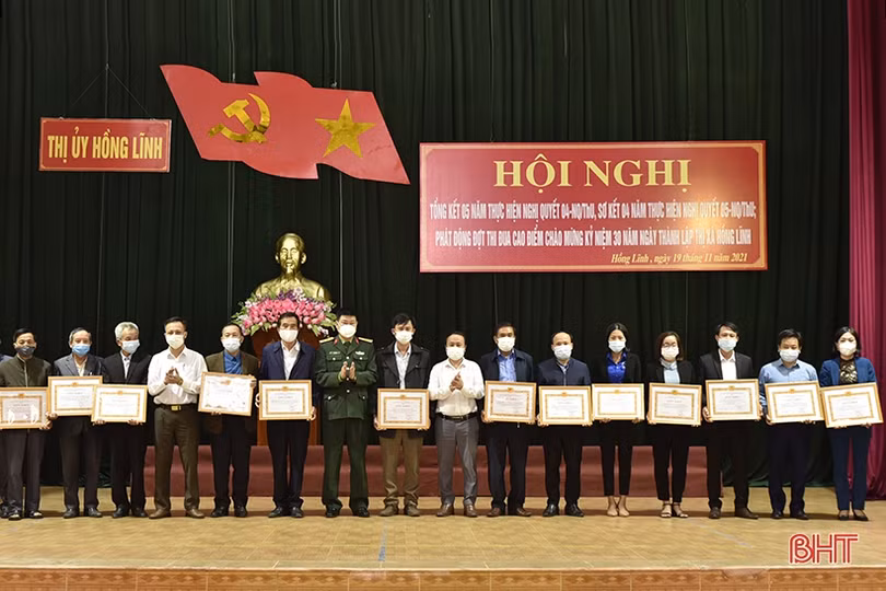 TX Hồng Lĩnh tạo chuyển biến trong phong trào xây dựng văn minh đô thị