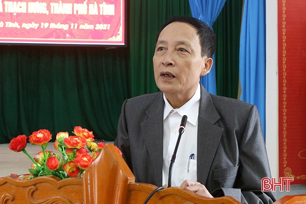 Trao bằng công nhận làng nghề truyền thống đầu tiên ở TP Hà Tĩnh