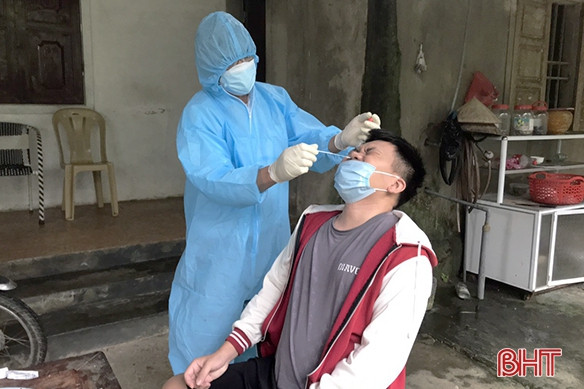 170 trường hợp F1 của ca nhiễm COVID-19 ở Hương Sơn âm tính lần 1 với virus SARS-CoV-2