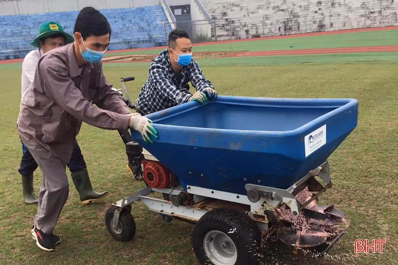 Quản lý tốt cơ sở vật chất để khai thác sân vận động Hà Tĩnh hiệu quả