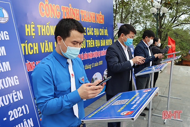 Tuổi trẻ Cẩm Xuyên ra mắt công trình chào mừng 180 năm danh xưng huyện