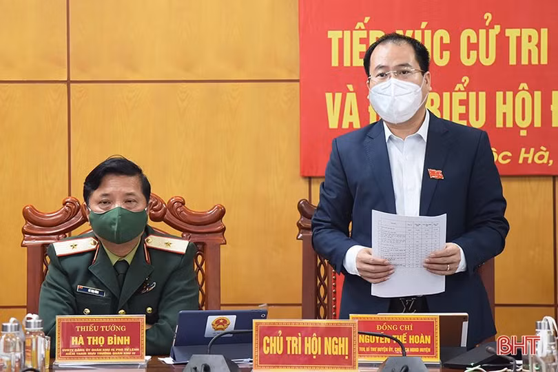 Cử tri Lộc Hà phản ánh nhiều vấn đề đến đại biểu Quốc hội và HĐND tỉnh Hà Tĩnh