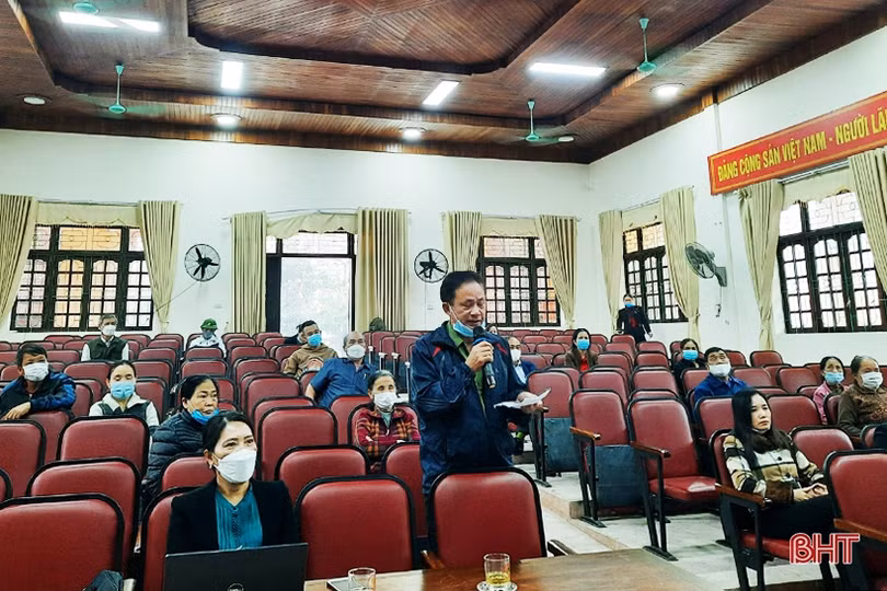 Cử tri Lộc Hà phản ánh nhiều vấn đề đến đại biểu Quốc hội và HĐND tỉnh Hà Tĩnh