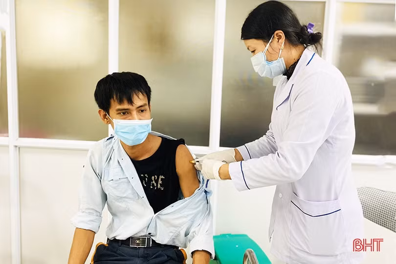 Formosa Hà Tĩnh tổ chức tiêm vắc-xin phòng COVID-19 cho hơn 4.200 lao động 