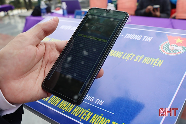 Tuổi trẻ Cẩm Xuyên ra mắt công trình chào mừng 180 năm danh xưng huyện