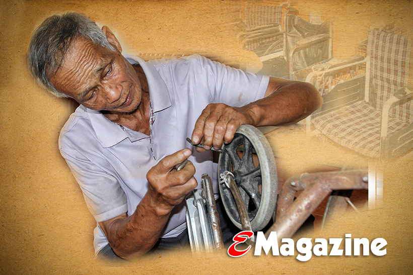 73 tuổi vẫn đi khắp nơi xin xe lăn cũ về sửa tặng bệnh nhân nghèo Hà Tĩnh ảnh 2 73 tuổi vẫn đi khắp nơi xin xe lăn cũ về sửa tặng bệnh nhân nghèo Hà Tĩnh