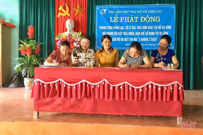 “90 hành động” của phụ nữ Hà Tĩnh hướng về ngày hội lớn