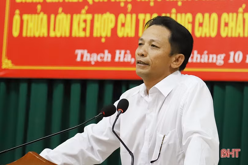 Nhân rộng việc hình thành ô thửa lớn trên địa bàn Hà Tĩnh