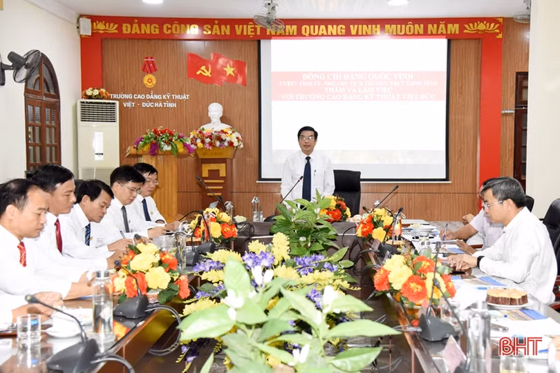 Xây dựng Trường Cao đẳng Kỹ thuật Việt - Đức trở thành trường chất lượng cao