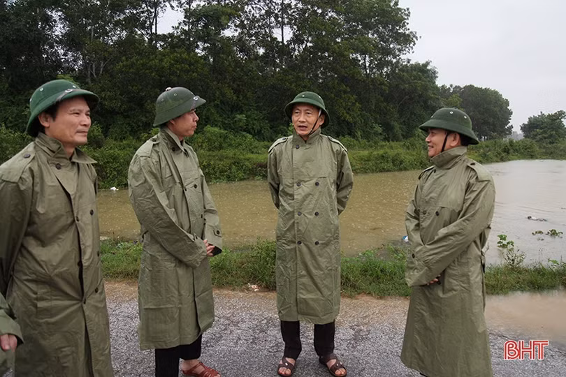 Các địa phương, đơn vị tập trung cao nhất cho công tác ứng phó với mưa lũ