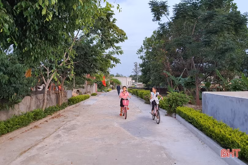 Thăm khu dân cư xanh” nơi vùng biển ngang Kỳ Anh