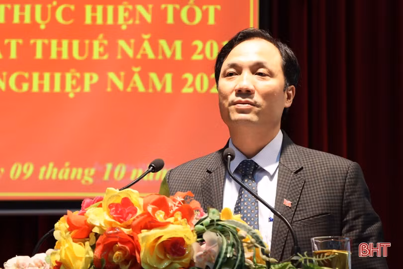 Tuyên dương 155 doanh nghiệp, hộ kinh doanh Hà Tĩnh thực hiện tốt chính sách thuế