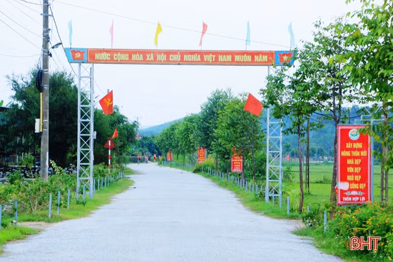 Xã “quán quân” xây dựng nông thôn mới nâng cao ở huyện miền núi Hà Tĩnh