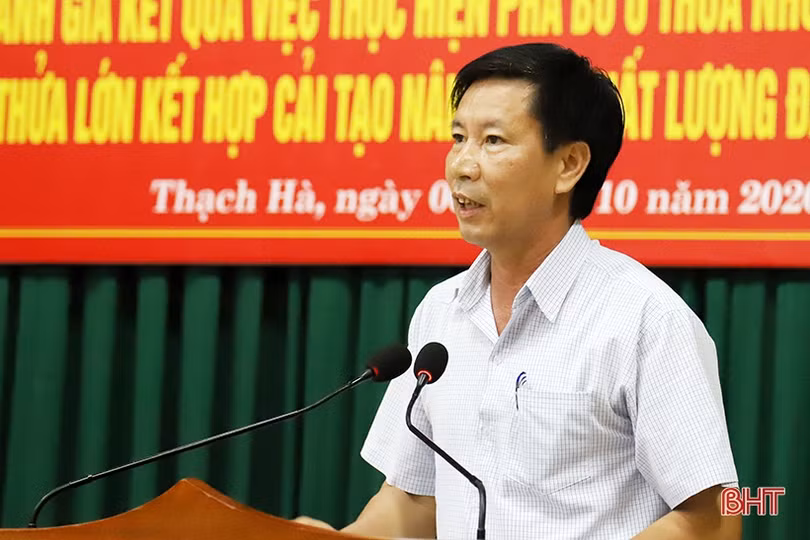 Nhân rộng việc hình thành ô thửa lớn trên địa bàn Hà Tĩnh