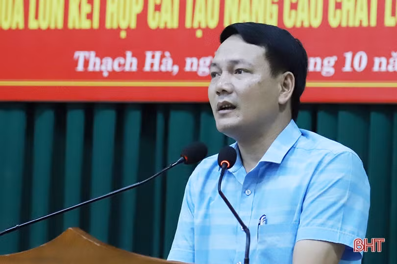 Nhân rộng việc hình thành ô thửa lớn trên địa bàn Hà Tĩnh