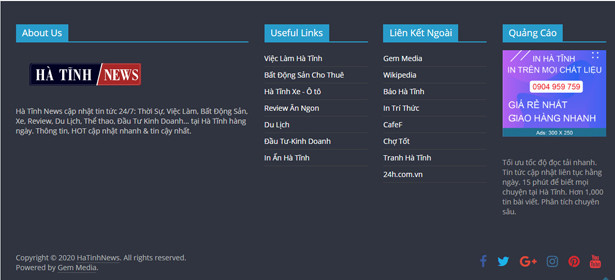 Xử phạt chủ thể một trang thông tin điện tử tổng hợp ở Hà Tĩnh hoạt động bất hợp pháp