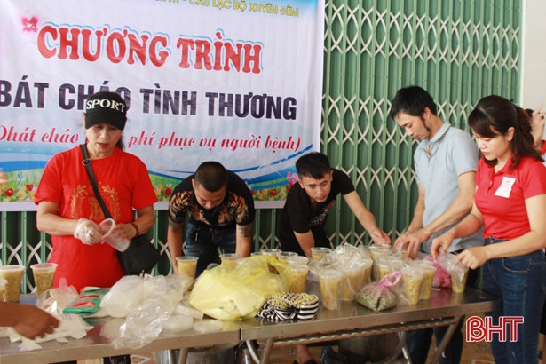 Nhiều hoạt động thiện nguyện đến với bệnh nhân ở Can Lộc, Lộc Hà