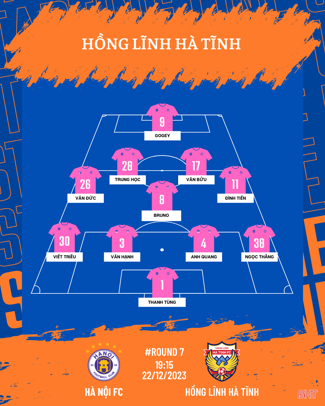 Link xem trực tiếp Hà Nội FC vs Hồng Lĩnh Hà Tĩnh