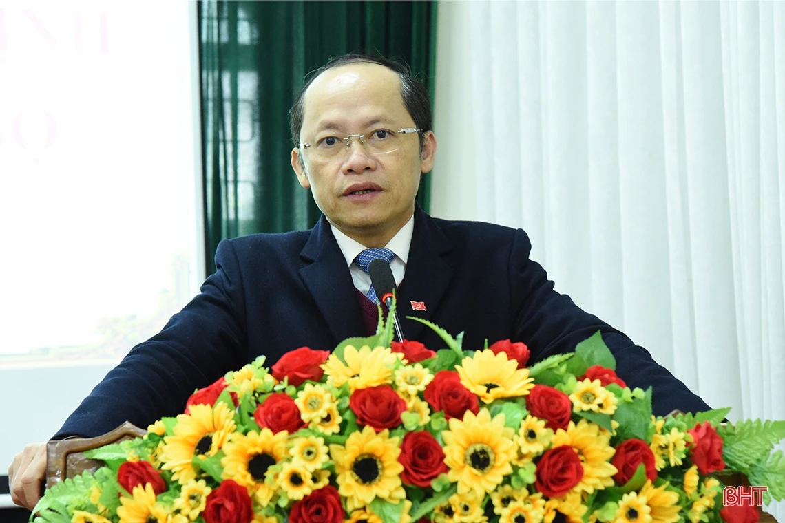 Công bố quyết định bổ nhiệm Phó Giám đốc Sở Nội vụ Hà Tĩnh