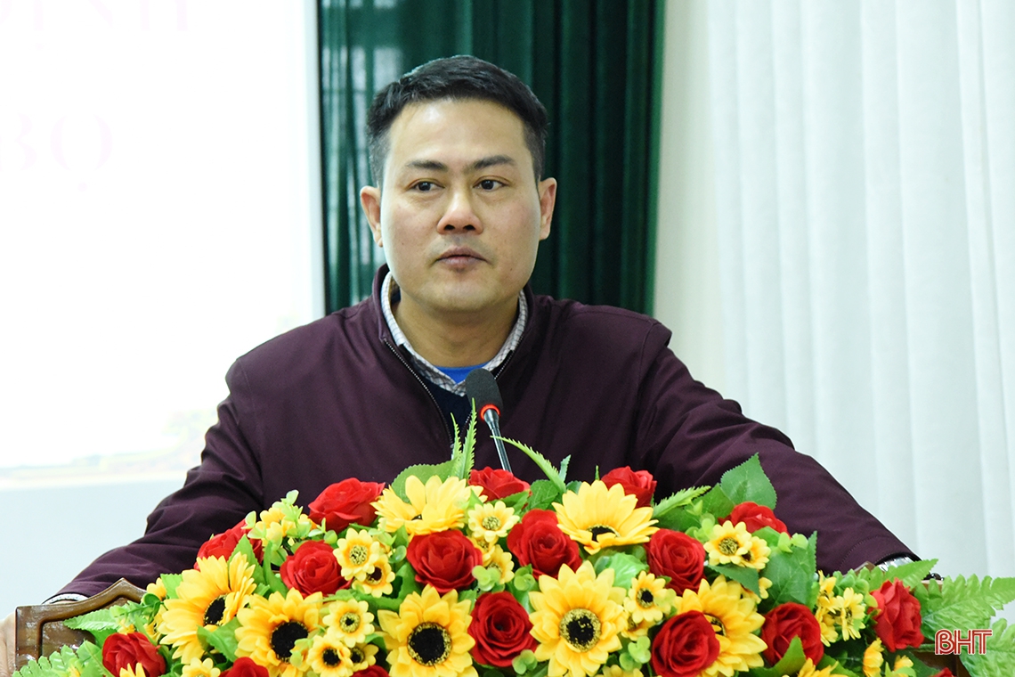 Công bố quyết định bổ nhiệm Phó Giám đốc Sở Nội vụ Hà Tĩnh