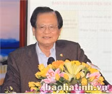 GS.TS.KTS Nguyễn Lân: "Việc điều chỉnh địa giới hành chính huyện Kỳ Anh, thành lập TX Hoành Sơn là cơ hội lớn cho người dân Kỳ Anh và cả Hà Tĩnh phát triển nhanh, bền vững".