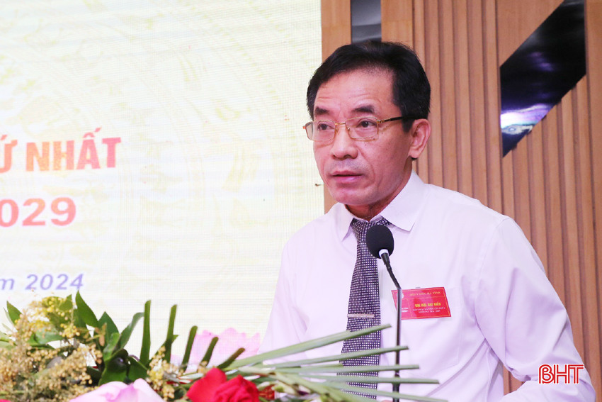 Phó Giám đốc Sở Y tế Lê Chánh Thành khai mạc đại hội. z5559515678061_4733d9f64fa74d320cf9ddab0194cdb7A.jpg