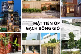 Xu hướng ốp gạch bông gió mặt tiền: Khi giá trị truyền thống trở lại trong kiến trúc hiện đại 