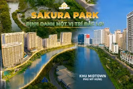 Cho thuê căn hộ Midtown Phú Mỹ Hưng: Điểm sáng dòng tiền từ cộng đồng chuyên gia quốc tế